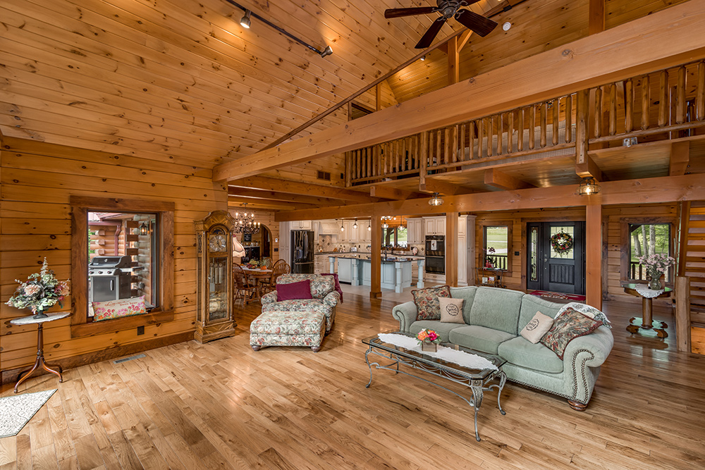 Log Home & Log Cabin Gallery | Hochstetler Log Homes